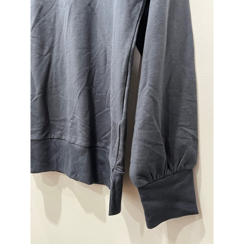 Threads 4 Thought Lira Hoodie Pullover Organic Cotton Blend Carbon Blue - Picture 5 of 10